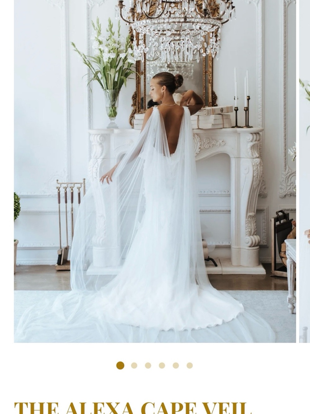 The Alexa Cape Veil